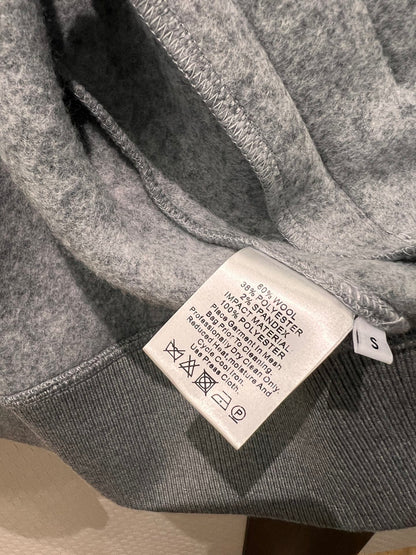 Winter Goose Wool Hooded Jacket Classic Logo