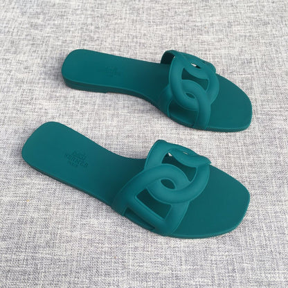 Hermes women's Latest H-Slipper Slipper