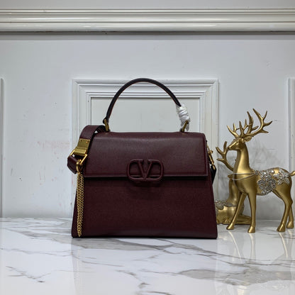 Valentino Garavani Small VSLING Grainy Calfskin Handbag