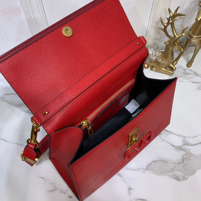 Valentino Garavani Small VSLING Grainy Calfskin Handbag