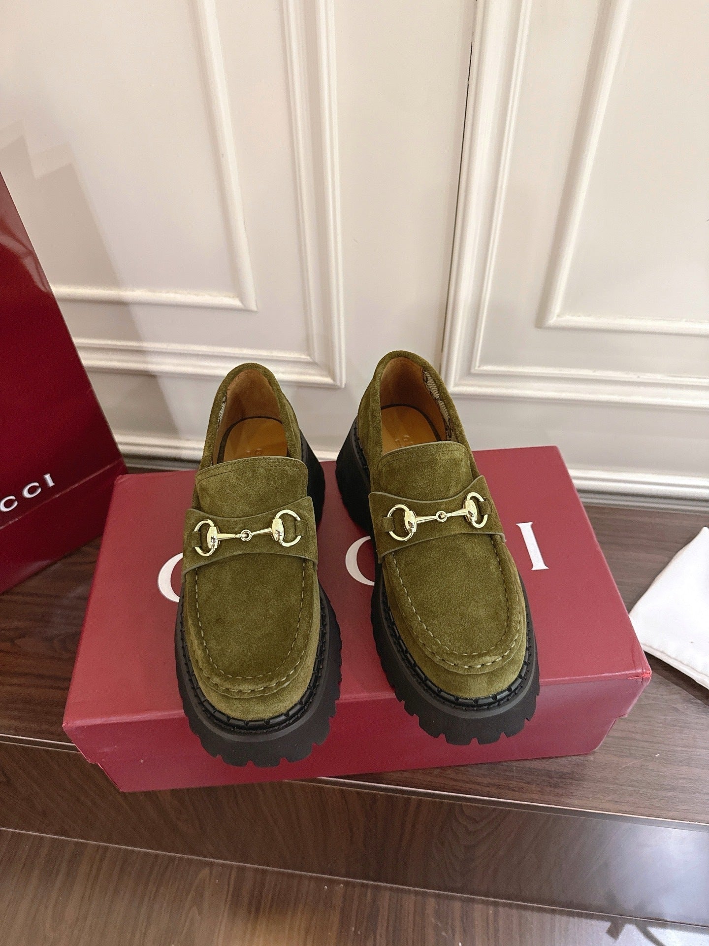 Premium G-Shaped Horsebit Loafers