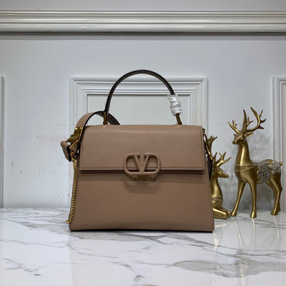 Valentino Garavani Small VSLING Grainy Calfskin Handbag