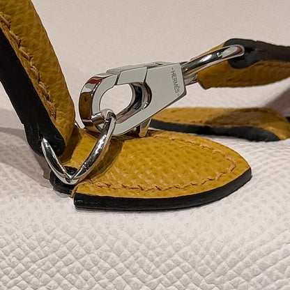 Hermès Kelly Mini 20 Craie & Mauve Pale Epsom Leather Handbag