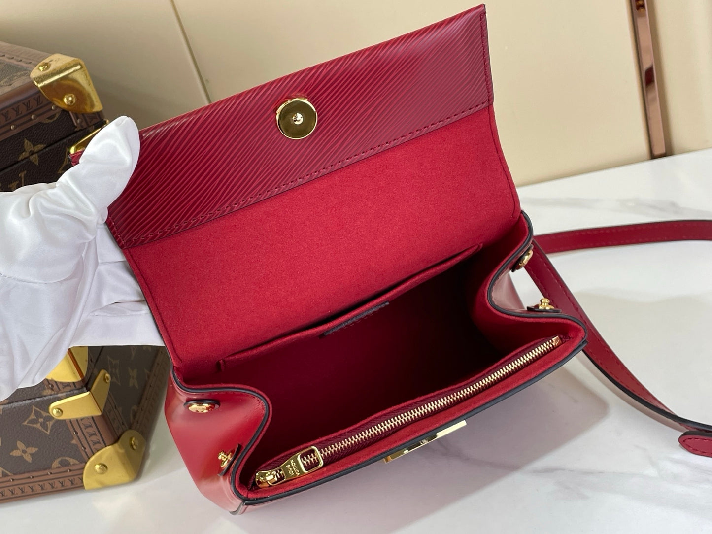 Louis Vuitton Cluny Mini Epi Leather Bag