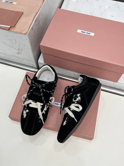 Miu Miu 2025 Runway Casual Sports Shoes