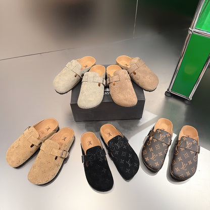 Louis Vuitton Birkenstock Closed-Toe Shoes