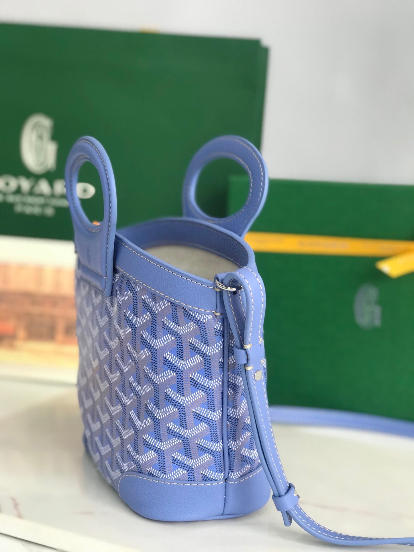 Goyard Goyardine Beluga Mini Bag