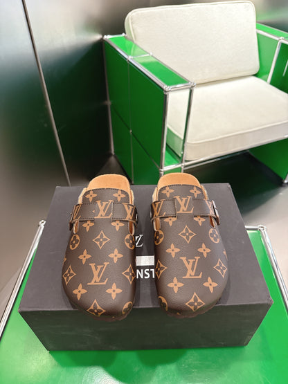 Louis Vuitton Birkenstock Closed-Toe Shoes