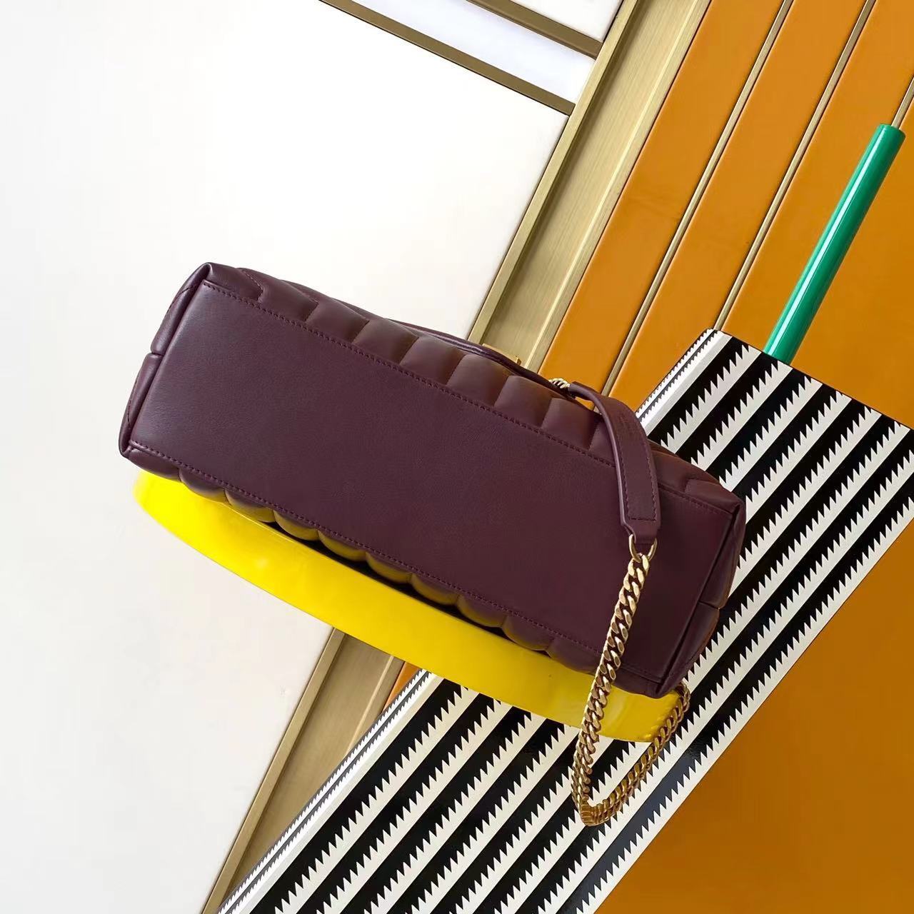 Saint Laurent Loulou Medium Leather Bag