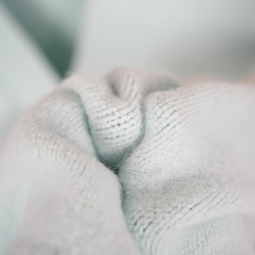 Ami Cloud-Themed Alpaca Wool Cardigan