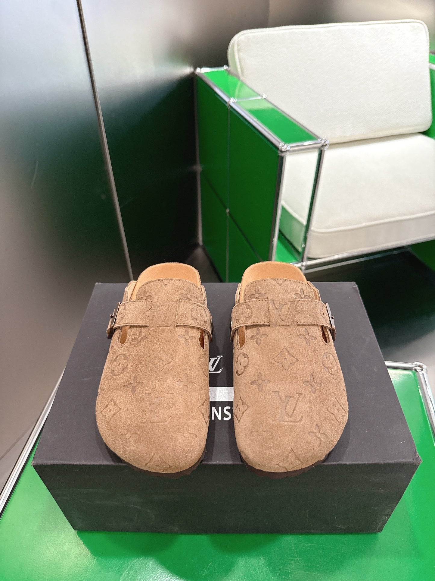 Louis Vuitton Birkenstock Closed-Toe Shoes