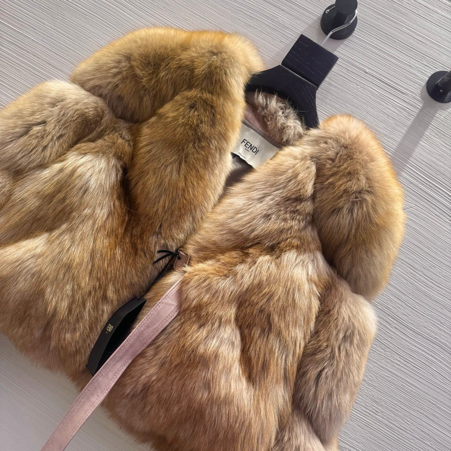 Finnish Imported Saga-Grade Fox Fur Coat