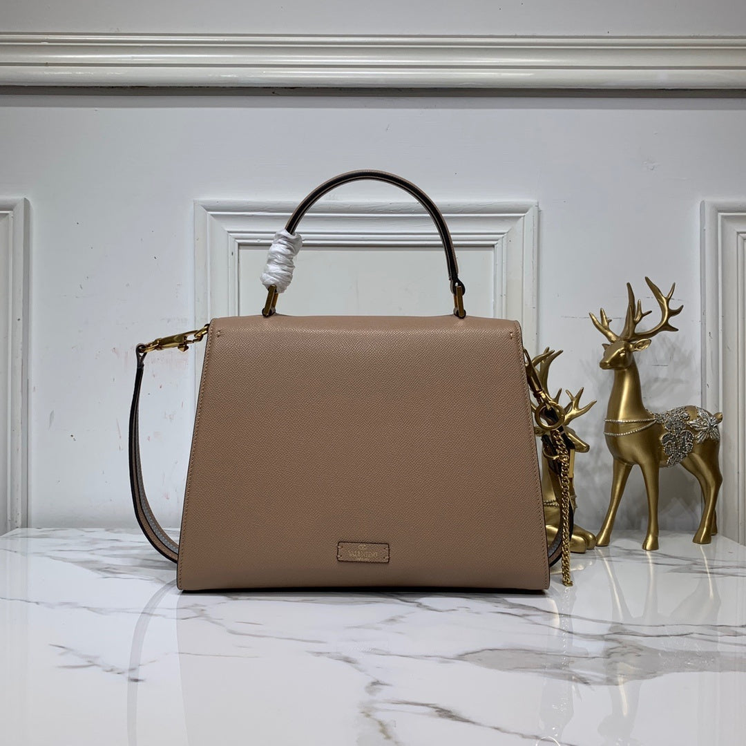 Valentino Garavani Small VSLING Grainy Calfskin Handbag