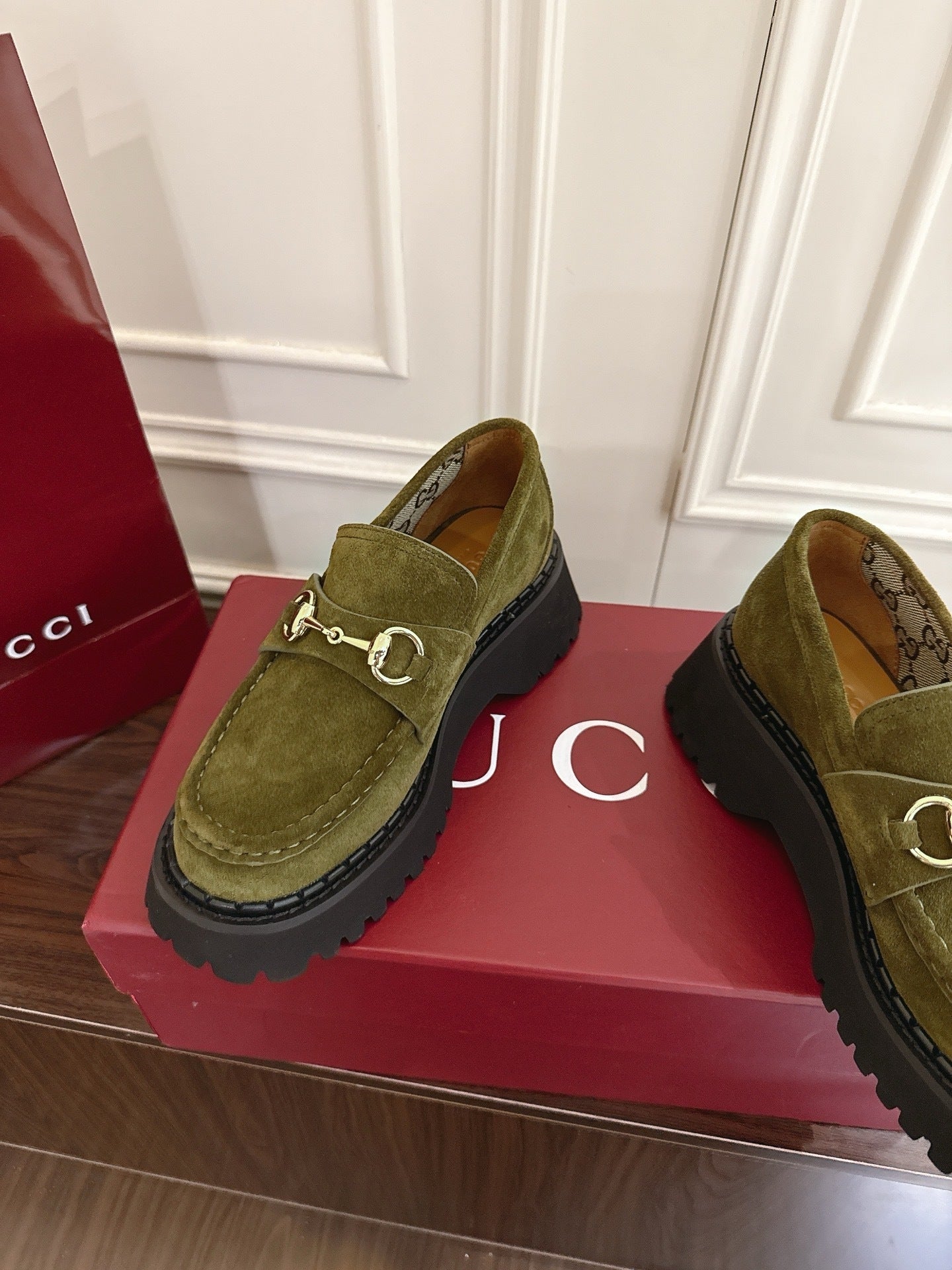 Premium G-Shaped Horsebit Loafers